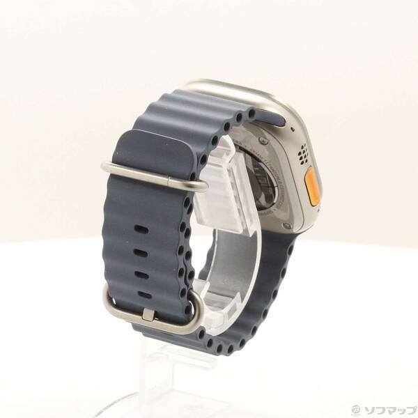 〔中古〕Apple(アップル) 〔展示品〕 Apple Watch Ultra 3 GPS + Cellular 49mm ナチュラルチタニウムケース アンカーブルーオーシャンバンド〔198-ud〕 |  | 02