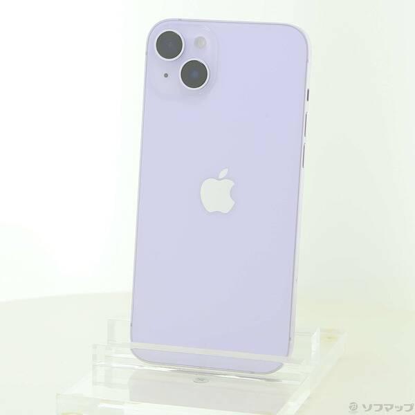 〔中古〕Apple(アップル) iPhone14 Plus 256GB パープル MQ4M3J／A SIMフリー〔258-ud〕 | 