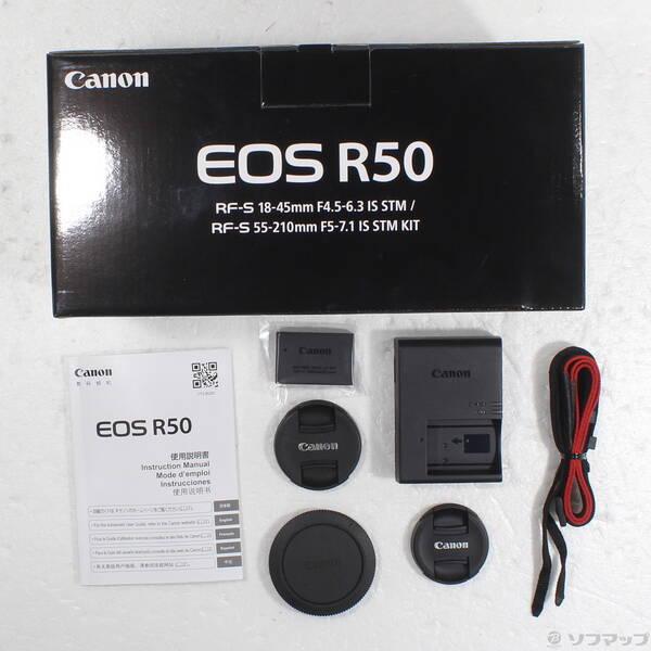 〔中古〕Canon(キヤノン) EOS R50 ダブルズームキット ブラック〔297-ud〕 |  | 05