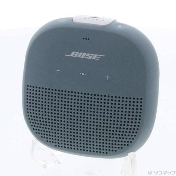 〔中古〕BOSE(ボーズ) 〔展示品〕 SoundLink Micro Bluetooth Speaker ストーンブルー〔377-ud〕 | 