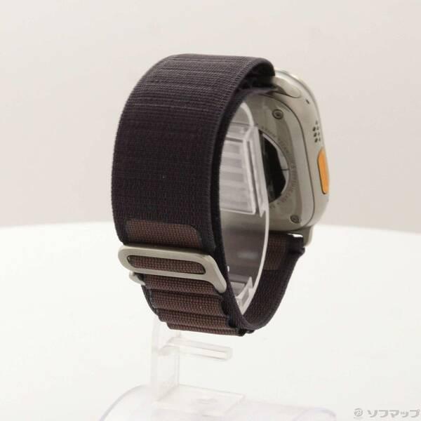〔中古〕Apple(アップル) Apple Watch Ultra 2 GPS + Cellular 49mm チタニウムケース インディゴアルパインループ〔352-ud〕 |  | 02