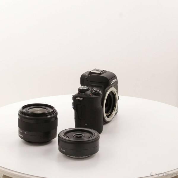 〔中古〕Canon(キヤノン) EOS Kiss M (ブラック) ダブルレンズキット〔262-ud〕 |  | 03