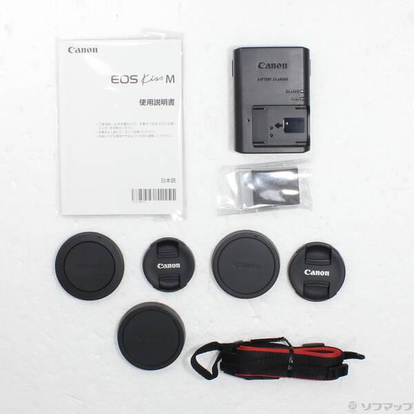 〔中古〕Canon(キヤノン) EOS Kiss M (ブラック) ダブルレンズキット〔262-ud〕 |  | 05