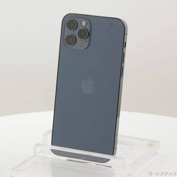 〔中古〕SoftBank iPhone12 Pro 128GB パシフィックブルー MGM83J／A SoftBank〔297-ud〕 | 