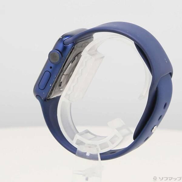 〔中古〕Apple(アップル) Apple Watch Series 6 GPS 40mm ブルーアルミニウムケース ディープネイビースポーツバンド〔349-ud〕 |  | 01
