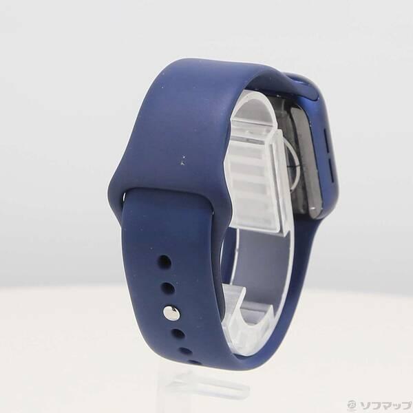 〔中古〕Apple(アップル) Apple Watch Series 6 GPS 40mm ブルーアルミニウムケース ディープネイビースポーツバンド〔349-ud〕 |  | 02