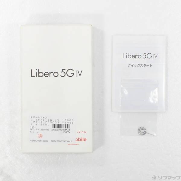 〔中古〕ZTE Libero 5G IV 128GB ブラック ZESCD3 Y!mobile SIMフリー〔352-ud〕 |  | 04