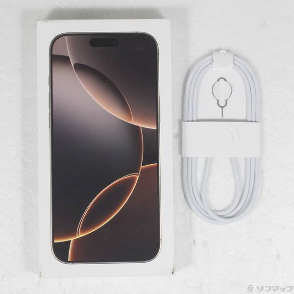 〔中古〕Apple(アップル) iPhone16 Pro Max 256GB デザートチタニウム MYWJ3J／A SIMフリー〔198-ud〕 |  | 04