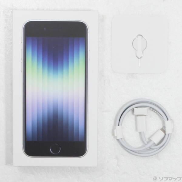 〔中古〕Apple(アップル) iPhone SE 第3世代 64GB スターライト MMYD3J／A SIMフリー〔305-ud〕 |  | 04