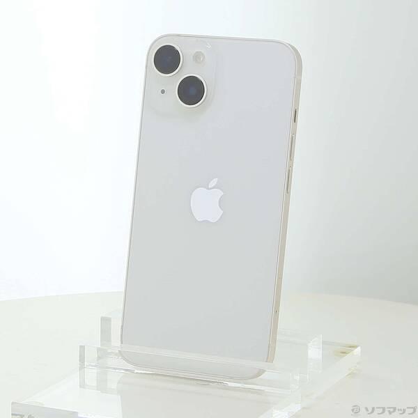 〔中古〕Apple(アップル) iPhone14 128GB スターライト MPUQ3J／A SIMフリー〔198-ud〕 | 