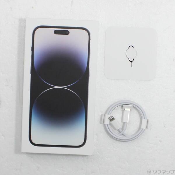 〔中古〕Apple(アップル) iPhone14 Pro Max 128GB スペースブラック MQ963J／A SIMフリー〔198-ud〕 |  | 04