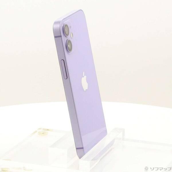 〔中古〕Apple(アップル) iPhone12 mini 256GB パープル MJQE3J／A SIMフリー〔198-ud〕 |  | 03
