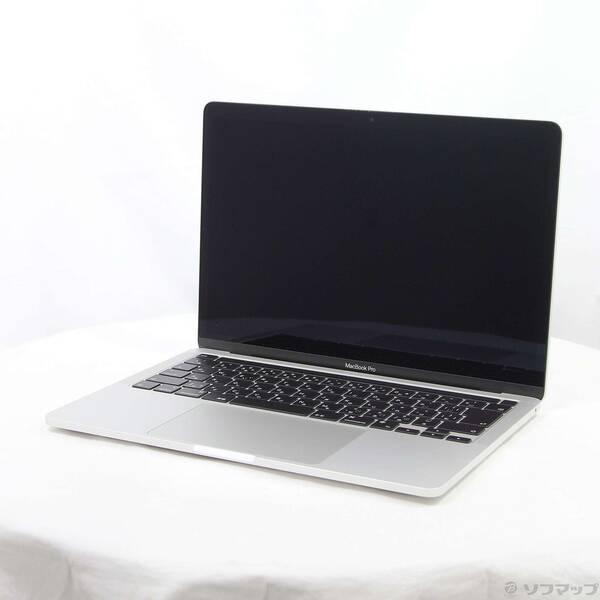 〔中古〕Apple(アップル) MacBook Pro 13.3-inch Late-2020 MYDC2J／A Apple M1 8コアCPU_8コアGPU 16GB SSD1TB シルバー 〔14.7 Sonoma〕〔258-ud〕 | 