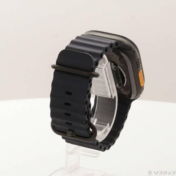 〔中古〕Apple(アップル) Apple Watch Ultra 2 GPS + Cellular 49mm ブラックチタニウムケース ネイビーオーシャンバンド〔352-ud〕 |  | 02