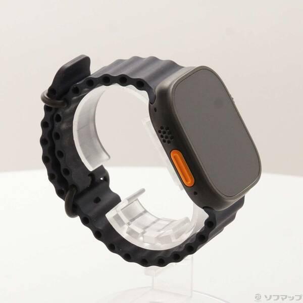 〔中古〕Apple(アップル) Apple Watch Ultra 2 GPS + Cellular 49mm ブラックチタニウムケース ネイビーオーシャンバンド〔352-ud〕 |  | 03