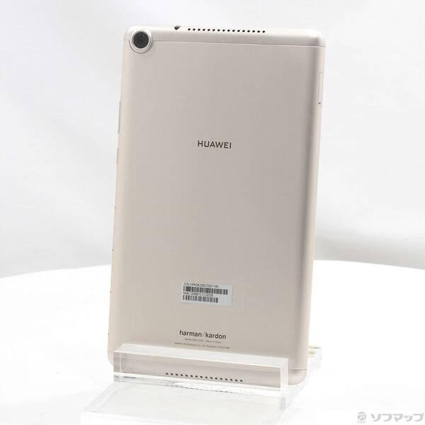 〔中古〕HUAWEI(ファーウェイ) MediaPad M5 lite 8 64GB シャンパンゴールド JDN2-W09 Wi-Fi〔198-ud〕 | 