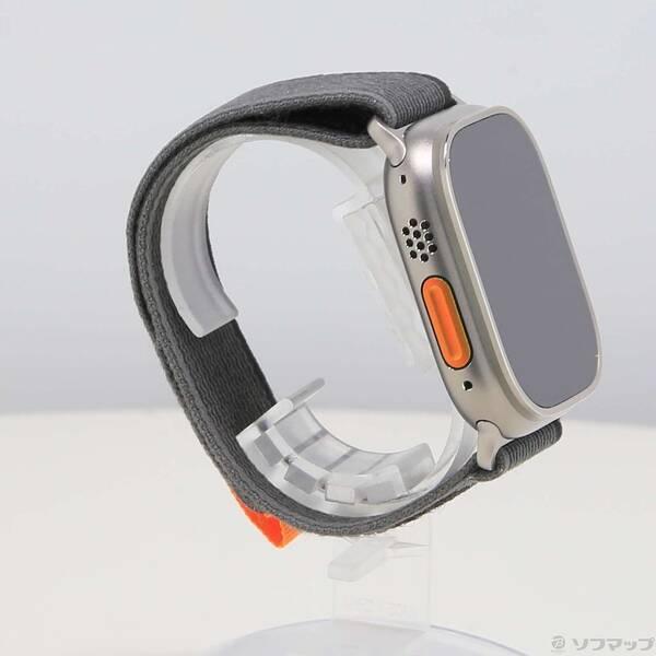 〔中古〕Apple(アップル) Apple Watch Ultra GPS + Cellular 49mm チタニウムケース ブラック／グレイトレイルループ〔377-ud〕 |  | 03