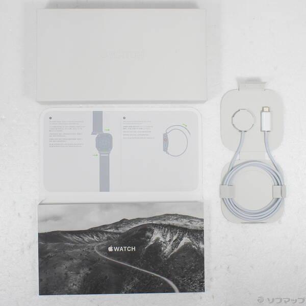 〔中古〕Apple(アップル) Apple Watch Ultra GPS + Cellular 49mm チタニウムケース ブラック／グレイトレイルループ〔377-ud〕 |  | 04