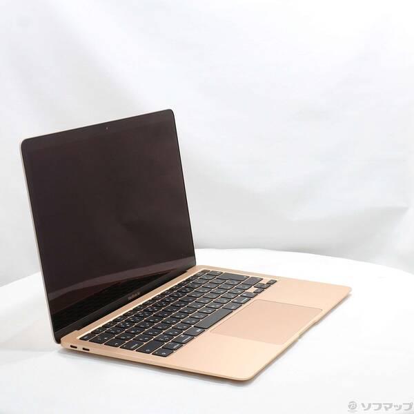 〔中古〕Apple(アップル) MacBook Air 13.3-inch Late-2020 MGND3J／A Apple M1 8コアCPU_7コアGPU 8GB SSD256GB ゴールド 〔15.3 Sequoia〕〔198-ud〕 |  | 03