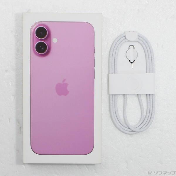 〔中古〕Apple(アップル) iPhone16 Plus 128GB ピンク 3N345J／A SIMフリー〔198-ud〕 |  | 04