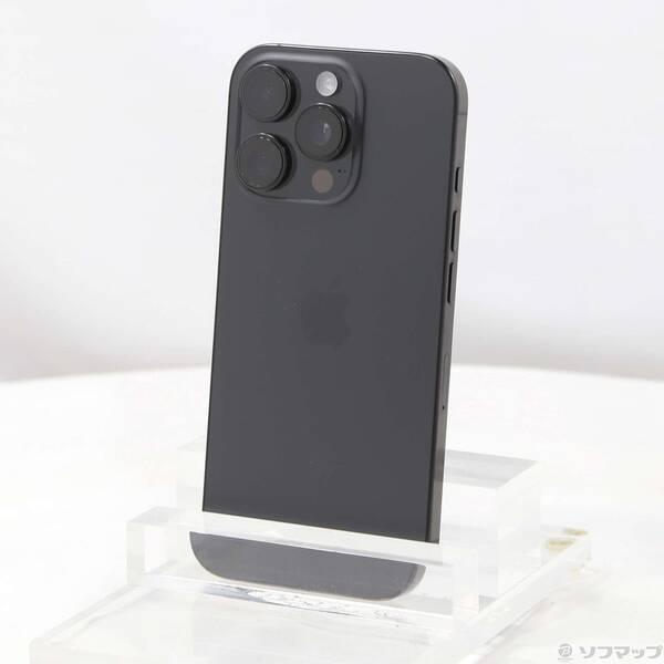 〔中古〕Apple(アップル) iPhone16 Pro 128GB ブラックチタニウム MYMV3J／A SIMフリー〔258-ud〕 | 