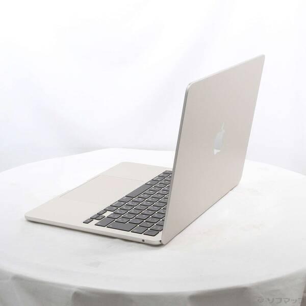 〔中古〕Apple(アップル) MacBook Air 13.6-inch Late-2024 MC8J4J／A Apple M3 8コアCPU_10コアGPU 24GB SSD256GB スターライト 〔15.3 Sequoia〕〔258-ud〕 |  | 01