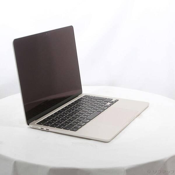 〔中古〕Apple(アップル) MacBook Air 13.6-inch Late-2024 MC8J4J／A Apple M3 8コアCPU_10コアGPU 24GB SSD256GB スターライト 〔15.3 Sequoia〕〔258-ud〕 |  | 03