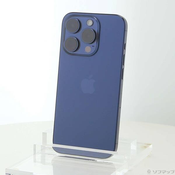〔中古〕Apple(アップル) iPhone15 Pro 512GB ブルーチタニウム MTUL3J／A SIMフリー〔344-ud〕 | 