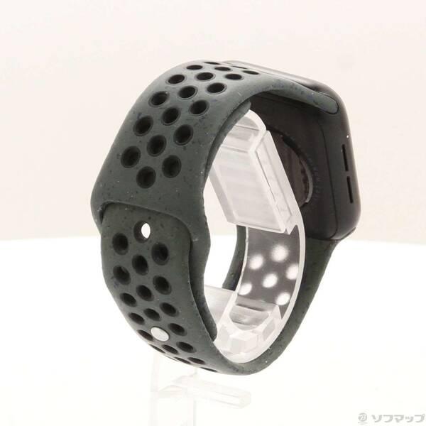 〔中古〕Apple(アップル) Apple Watch SE 第2世代 GPS 40mm ミッドナイトアルミニウムケース カーゴカーキNikeスポーツバンド〔198-ud〕 |  | 02