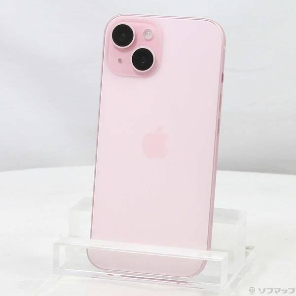 〔中古〕Apple(アップル) iPhone15 128GB ピンク MTMJ3J／A SIMフリー〔352-ud〕 | 
