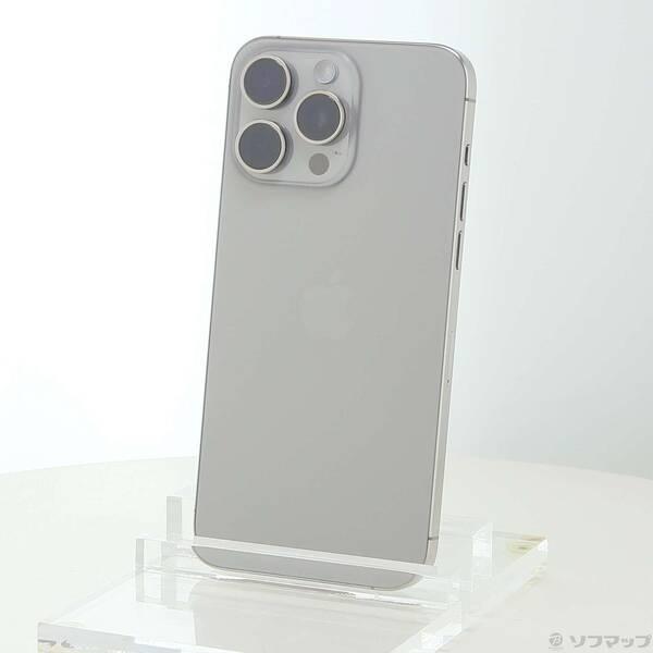 〔中古〕Apple(アップル) iPhone15 Pro Max 1TB ナチュラルチタニウム MU713J／A SIMフリー〔198-ud〕 | 