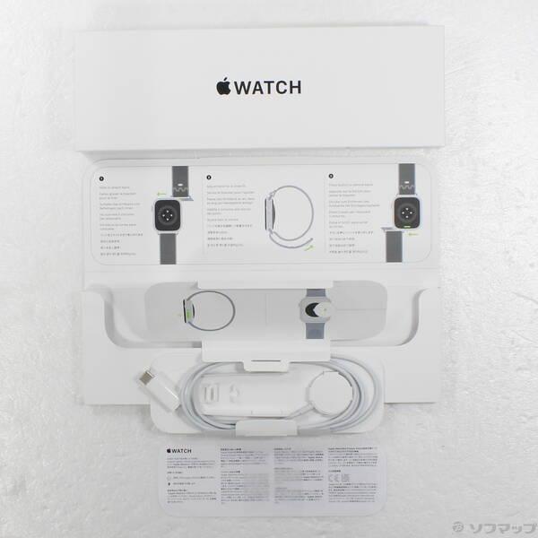 〔中古〕Apple(アップル) Apple Watch SE 第2世代 GPS 44mm スターライトアルミニウムケース ゲームロイヤル／オレンジNikeスポーツループ〔198-ud〕 |  | 04