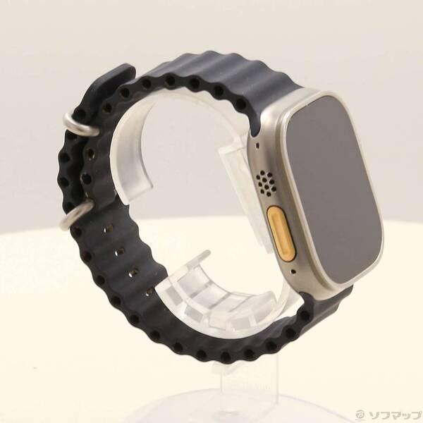 〔中古〕Apple(アップル) Apple Watch Ultra GPS + Cellular 49mm チタニウムケース ミッドナイトオーシャンバンド〔377-ud〕 |  | 03