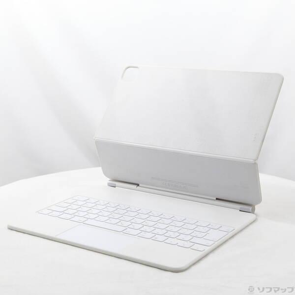〔中古〕Apple(アップル) 12.9インチiPad Pro (第5世代) 用 Magic Keyboard 日本語 ホワイト MJQL3J／A〔258-ud〕 | 