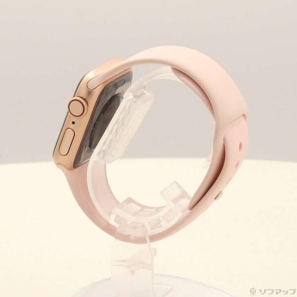 〔中古〕Apple(アップル) Apple Watch SE 第1世代 GPS + Cellular 40mm ゴールドアルミニウムケース ピンクサンドスポーツバンド〔198-ud〕 |  | 01