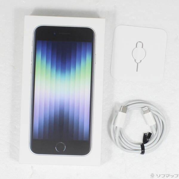 〔中古〕Apple(アップル) iPhone SE 第3世代 64GB スターライト MMYD3J／A SIMフリー〔377-ud〕 |  | 04