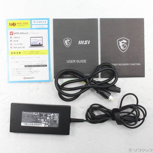 〔中古〕MSI(エムエスアイ) Katana GF76 11U Katana-GF76-11UD-671JP ブラック〔198-ud〕 |  | 04