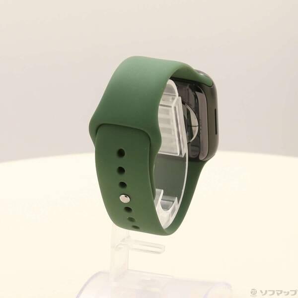 〔中古〕Apple(アップル) Apple Watch Series 7 GPS 41mm グリーンアルミニウムケース クローバースポーツバンド〔344-ud〕 |  | 02