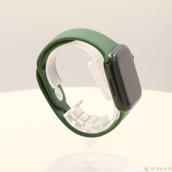 〔中古〕Apple(アップル) Apple Watch Series 7 GPS 41mm グリーンアルミニウムケース クローバースポーツバンド〔344-ud〕 |  | 03