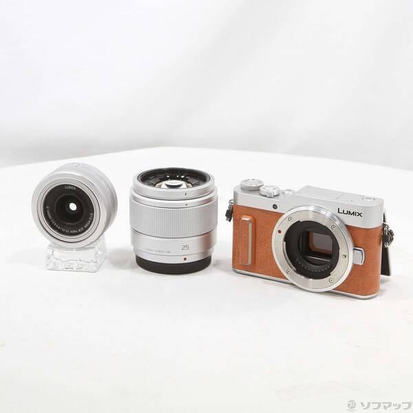 〔中古〕Panasonic(パナソニック) LUMIX DC-GF10W-D ダブルレンズキット (オレンジ)〔251-ud〕 | 