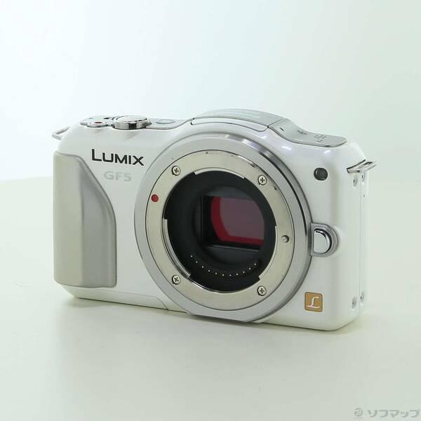 〔中古〕Panasonic(パナソニック) LUMIX DMC-GF5 ボディ シェルホワイト〔276-ud〕 | 