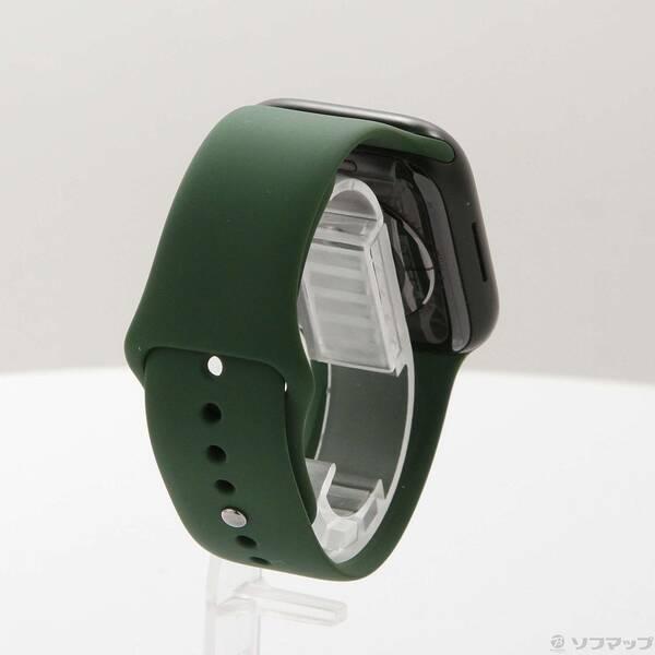 〔中古〕Apple(アップル) Apple Watch Series 7 GPS 45mm グリーンアルミニウムケース クローバースポーツバンド〔349-ud〕 |  | 02