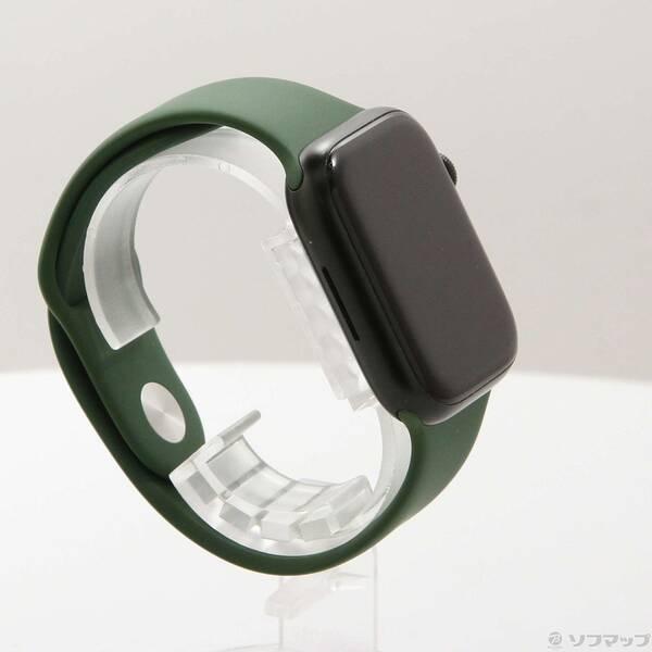 〔中古〕Apple(アップル) Apple Watch Series 7 GPS 45mm グリーンアルミニウムケース クローバースポーツバンド〔349-ud〕 |  | 03