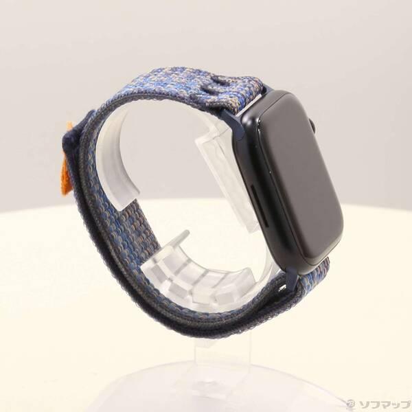〔中古〕Apple(アップル) Apple Watch Series 9 GPS 45mm ミッドナイトアルミニウムケース ゲームロイヤル／オレンジNikeスポーツループ〔344-ud〕 |  | 03