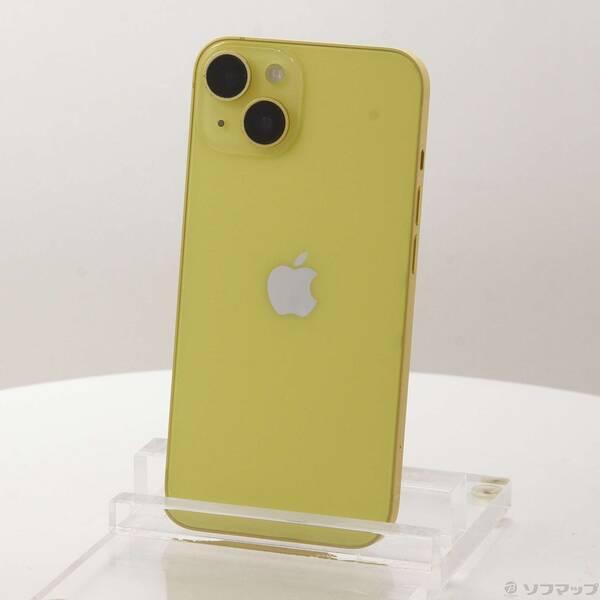 〔中古〕Apple(アップル) iPhone14 128GB イエロー MR3Q3J／A SIMフリー〔377-ud〕 | 