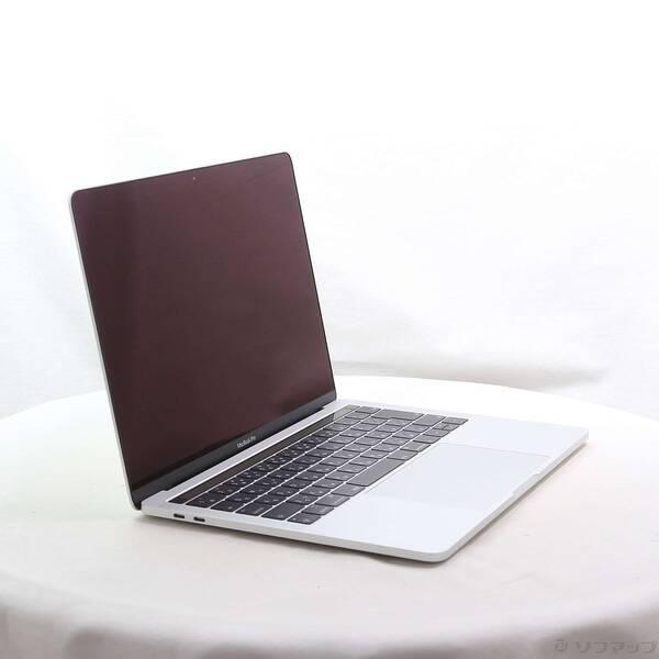 〔中古〕Apple(アップル) MacBook Pro 13.3-inch Mid-2018 MR9U2J／A Core_i5 2.3GHz 8GB SSD256GB シルバー 〔10.15 Catalina〕〔377-ud〕の画像