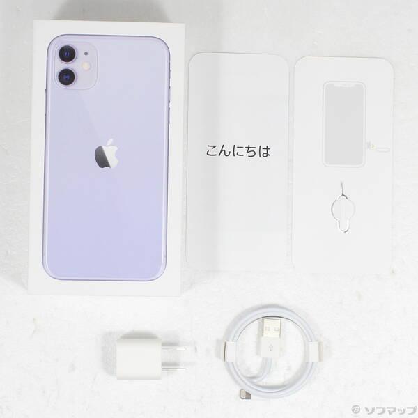 〔中古〕Apple(アップル) iPhone11 128GB パープル MWM52J／A SIMフリー〔297-ud〕 |  | 04