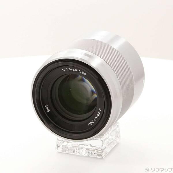 〔中古〕SONY(ソニー) E 50mm F1.8 OSS SEL50F18 Eレンズ／シルバー〔297-ud〕 | 