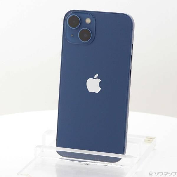 〔中古〕Apple(アップル) iPhone13 256GB ブルー MLNM3J／A SIMフリー〔377-ud〕 | 