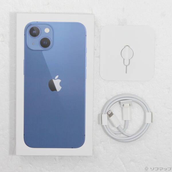 〔中古〕Apple(アップル) iPhone13 256GB ブルー MLNM3J／A SIMフリー〔377-ud〕 |  | 04